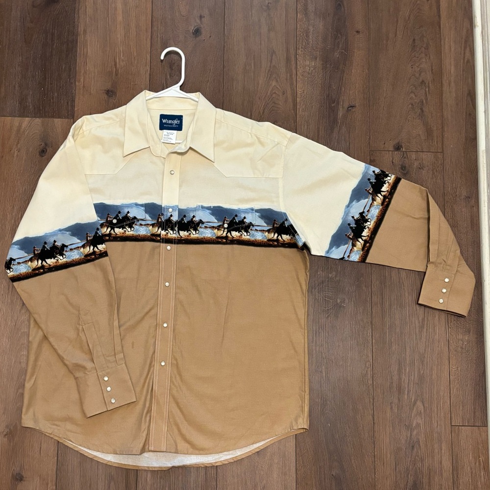 Vintage 90s Wrangler Shirt XL